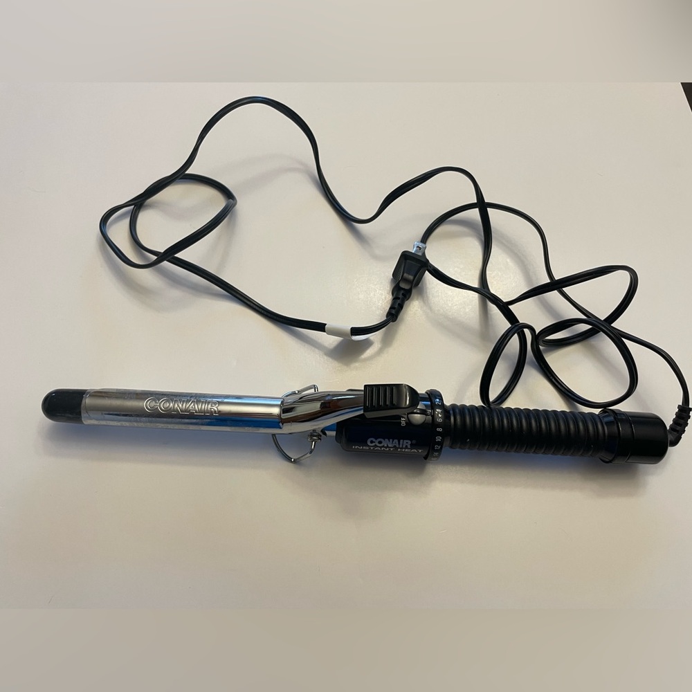 Conair Defined Curls Instant Heat 3/4 in. Curling Iron Black